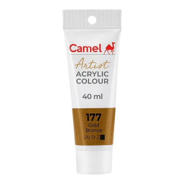 Camel Artist Acrylic Colour 40 ml Gold Bronze (177)