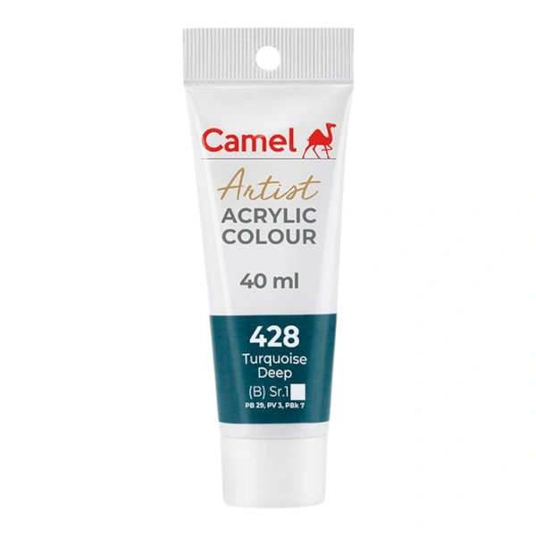 Camel Artist Acrylic Colour 40 ml Turquoise Deep (428)
