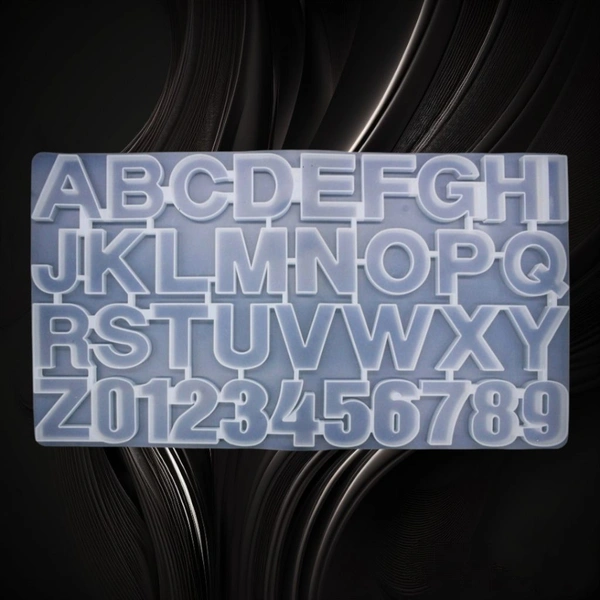 Silicon Mold Alphabet Without Hook