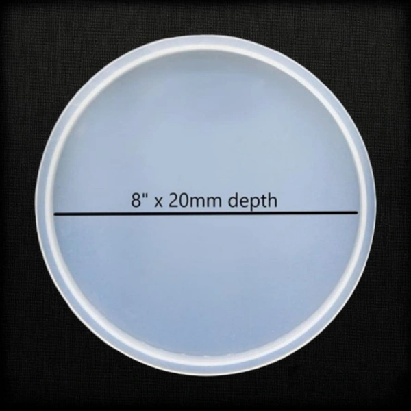 Silicon Mold Round 8 Inch 20 mm Depth