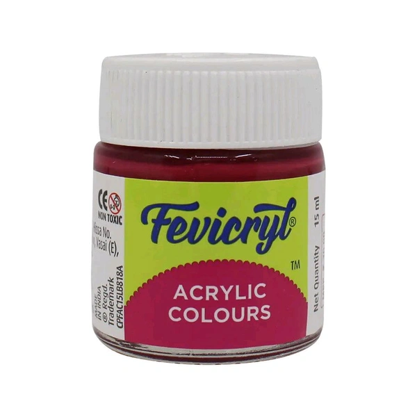 Fevicryl Acrylic Colour 15 ml Assorted - Magenta 13