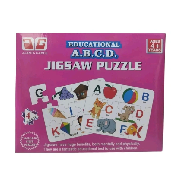 Ajanta Games  Educational ABCD Jigsaw Puzzle