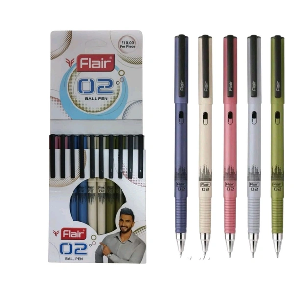 Flair 02 Ball Pen Set Of 10 Pens