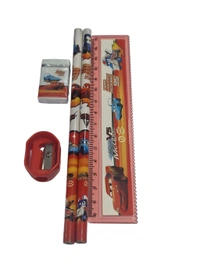 Stationery Kit King Vs McQueen For Kids 1 Set