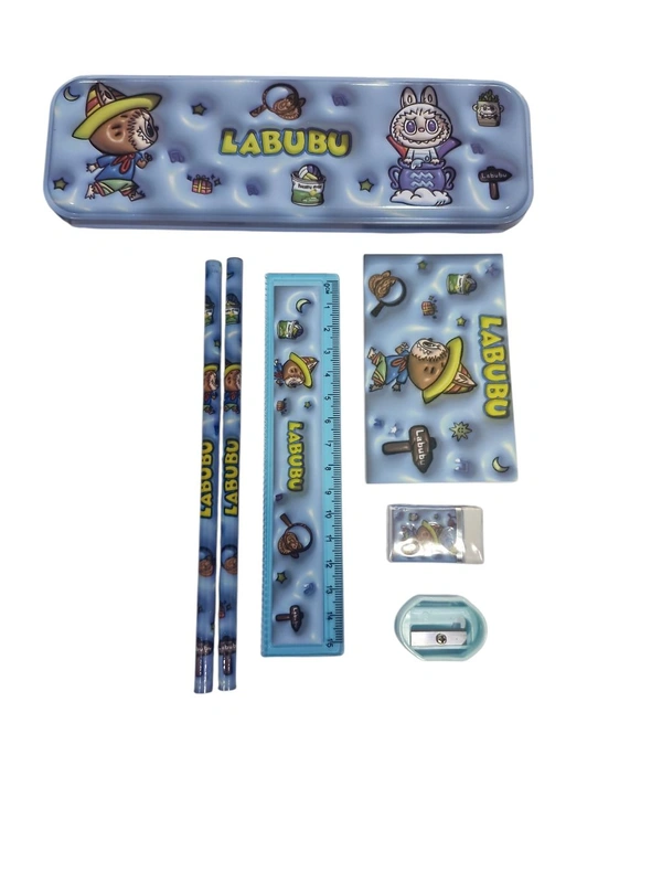 Labubu Theme Stationery Kit For Kids 1 Set