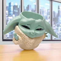 Baby Yoda Planter and Pen Stand