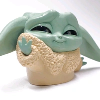 Baby Yoda Planter and Pen Stand