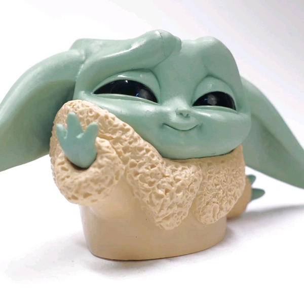 Baby Yoda Planter and Pen Stand