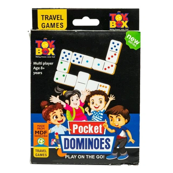 ToysBOX TOYsBOX Pocket Dominoes 1 Pc
