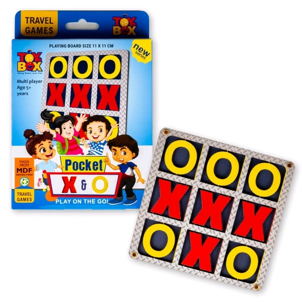 ToysBOX Pocket X & O Kids Game