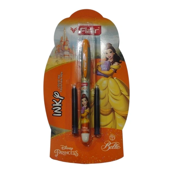 Flair Inky Disney Princess Belle Fountaim Pen