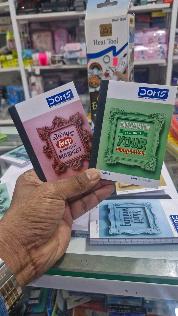 Doms DOMS Mini notebook 112 Pages 5 Pcs Set