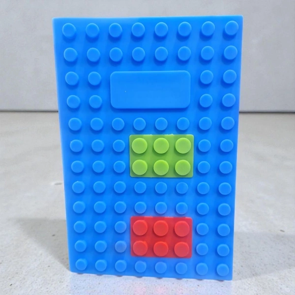 A5 Pages Lego Notebook Diary 160 Pages - Royal Blue