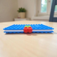 A5 Pages Lego Notebook Diary 160 Pages - Royal Blue