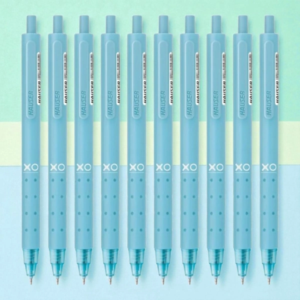 Hauser Germany XO Click Retractable Gel Pen - Blue