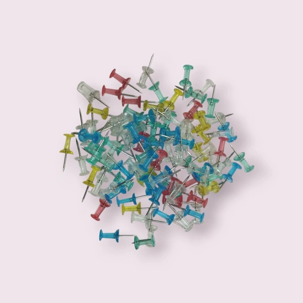 Soft Board Pins Mix Colour (Pack Of 100)