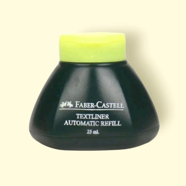 Faber Castell Textliner Highliter Refill Ink 25 ml. - Yellow