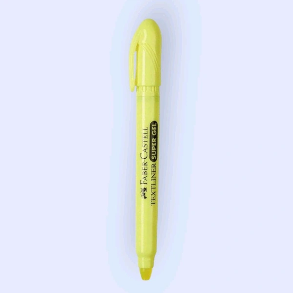 Faber Castell Super Gel Textliner- Dry Highliter - Yellow