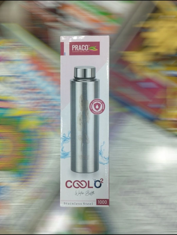 Praco Cool O2 Stainless Steel Water Bottle 750 ml
