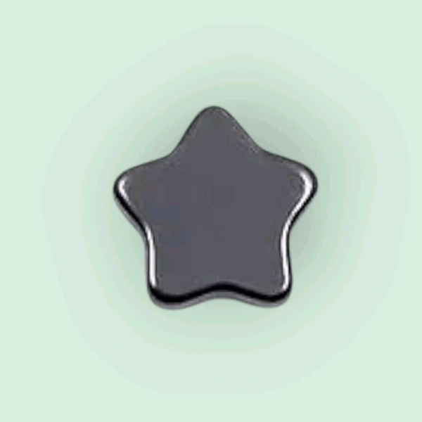 Star Shape Steel Magnet 5 mm (Aprox 1.5 CM)