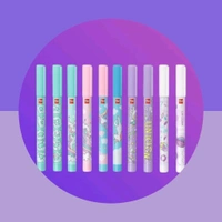 Figo Unicorn Liquid Roller Pen Blue (Pack Of 10)