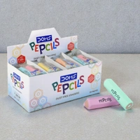 Doms PEPCILS Dust Free Multicolour Erasers 1 Set Including 2 Nos Eraser