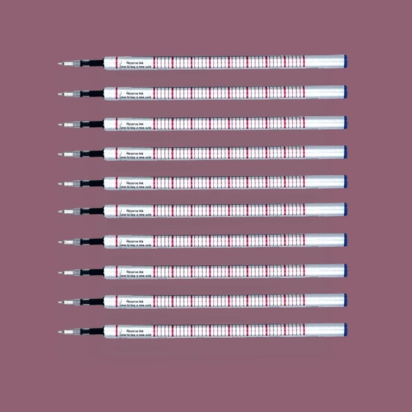 Flair Writo-meter Ball Pen Refill (Pack Of 10) - Blue