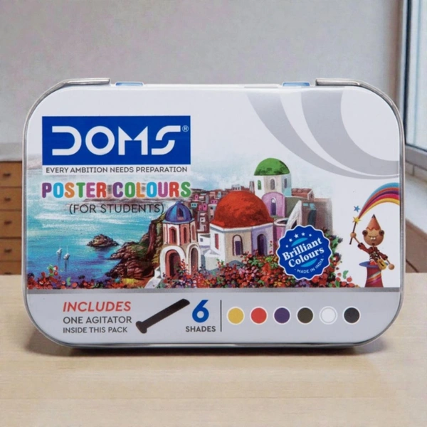 Doms Poster Colours 6 Shades