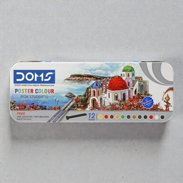 DOMS Poster Colours 12 Shades
