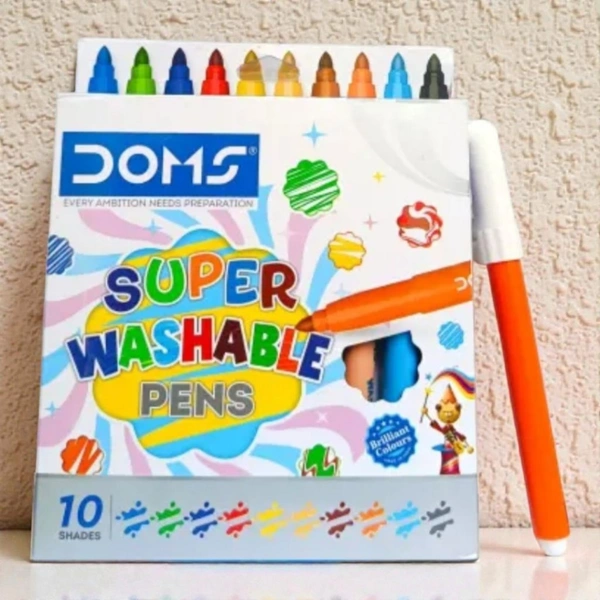 Doms Super Washable Pens 10 Shades