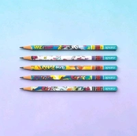 Apsara Disney Princess Extra Dark Pencil| Pack Of 10|1 Sharpener| 1 Eraser| 1 Pencil Topper