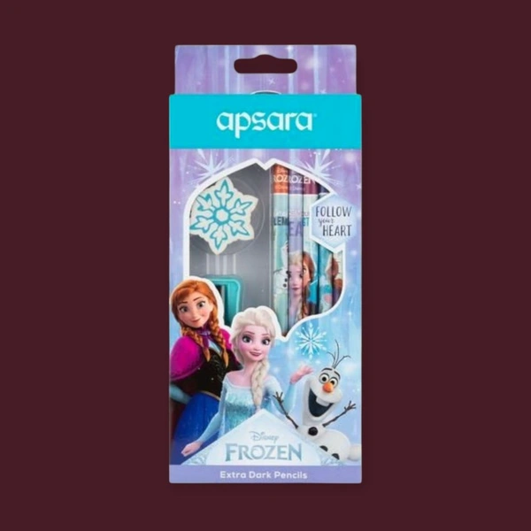 Apsara Disney Frozen Extra Dark Pencils Pack Of 10
