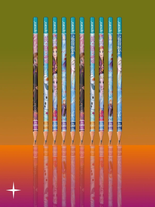 Apsara Disney Frozen Extra Dark Pencils Pack Of 10
