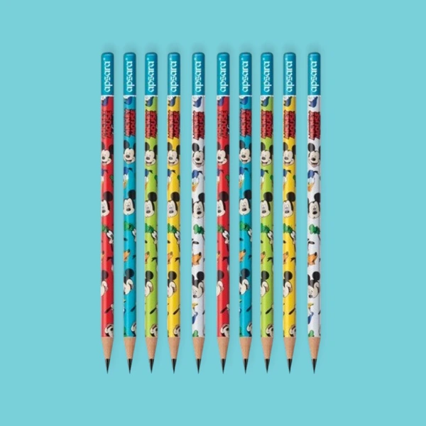 Apsara Disney Mickey Mouse Extra Dark Pencils Pack Of 10