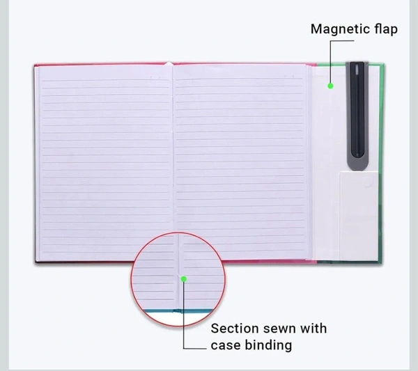 Navneet Youva Pentagon Hard Case Bound A5 Diary 192 Pages