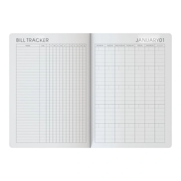 Anupam Lyv Diary - 192 Pages, Soft Cover, Hardbound with Elastic Closure & Pen Loop. (15x21cm)