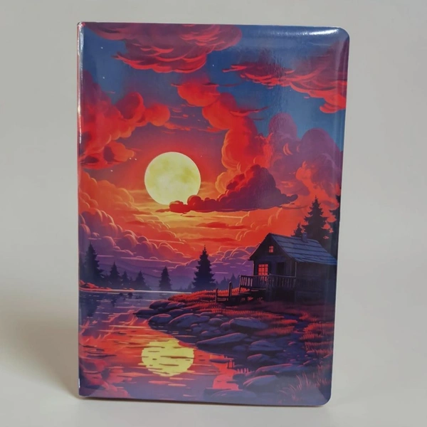 Anupam Lyv Journal - 192 Pages, Soft Cover, Hardbound with Elastic Closure & Pen Loop (15x21cm)