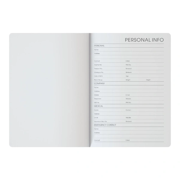 Anupam Lyv Journal - 192 Pages, Soft Cover, Hardbound with Elastic Closure & Pen Loop (15x21cm)