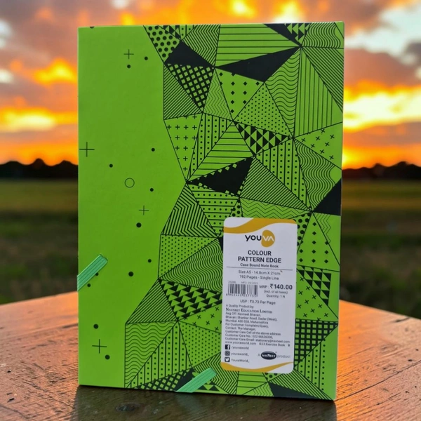 Navneet Youva Colour Pattern Edge A5 192 Pages Diary