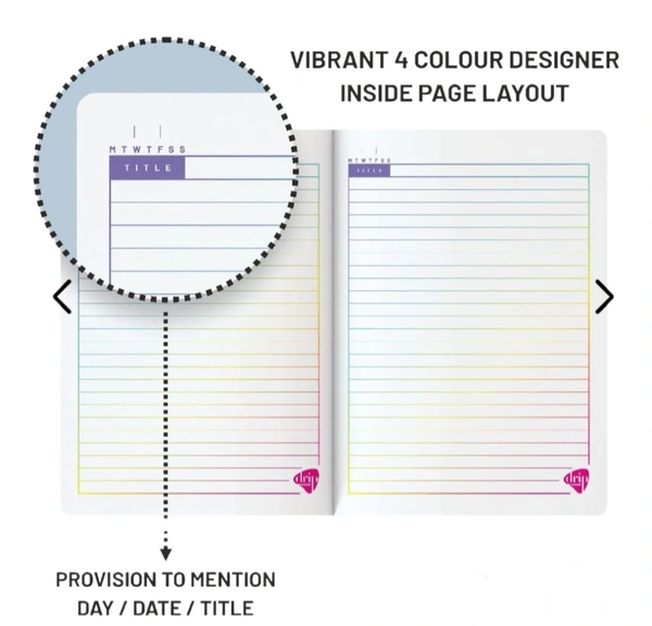 Anupam A5 Drip Diary- Believe Yourself 160 Pages (15x21cm)