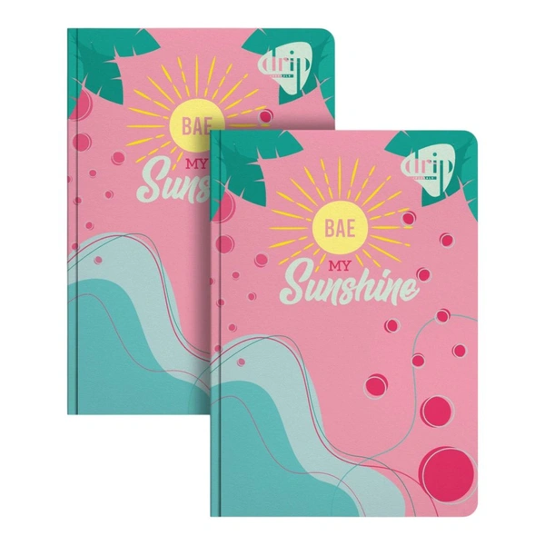 Anupam A5 Drip Diary-Bae My Sunshine 160 Pages (15x21cm)