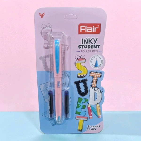 Flair Inky Student Roller Pen ( Colour May Vary)