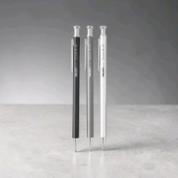 Hauser Silver-X Mechanical Pencil 0.7 MM|Pack Of 1|Included 2 Lead Tube|Stylish Design|Sleek Body