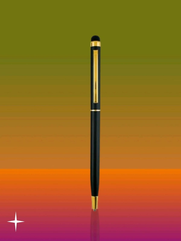 SYM Metal Ball Pen With Stylus| Slim Metal Body| Screen Touch