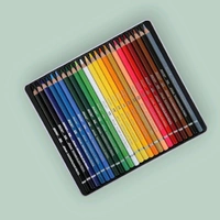 Brustro Artists Watercolour Pencils Set Of 24|4 mm Soft, Water Soluble Leads| Highly Pigmented| Non-Toxic
