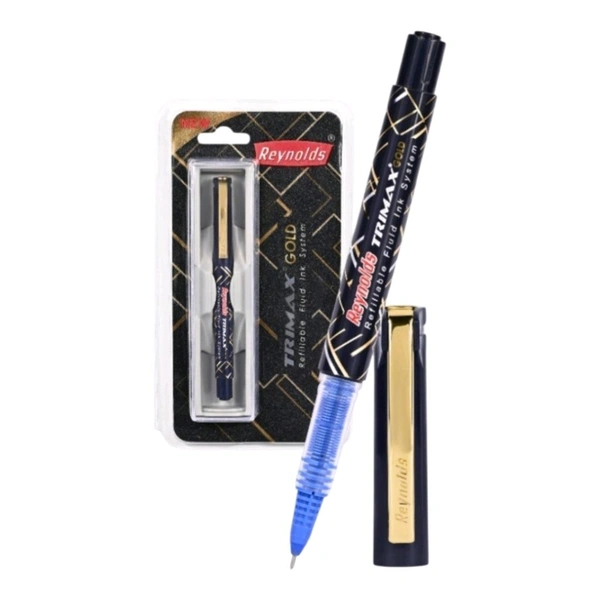 Reynolds Reynold Trimax Gold Gel Pen (0.5mm) 1 Pc