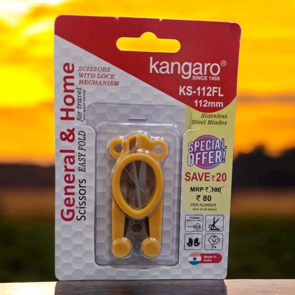 Kangaro Fold Scissor Kangaro KS-112 FL 1 Pc