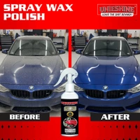 UNIESHINE 200ML Spray Wax Polish Kit for Car & Bike – Instant Shine, Paint Protection & Easy Application