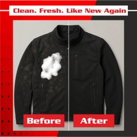 UNIESHINE Helmet & Jacket Cleaner Foam Spray 150ML | Quick-Dry No-Rinse Riding Gear Cleaner | Removes Dirt, Sweat & Odor | Safe for Leather, Fabric & Plastic