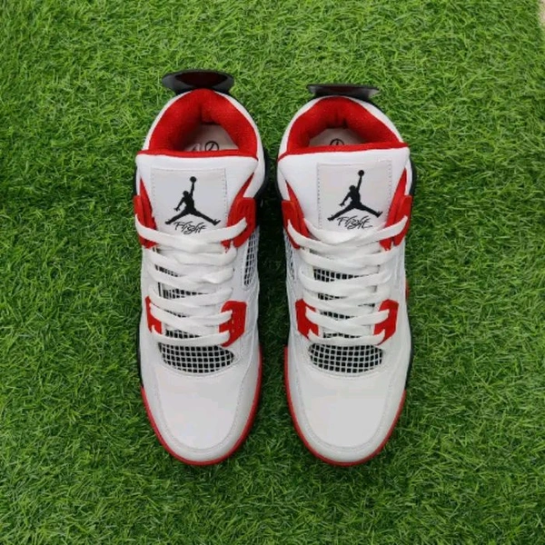 Retro 4 "Fire Red" - UK 8